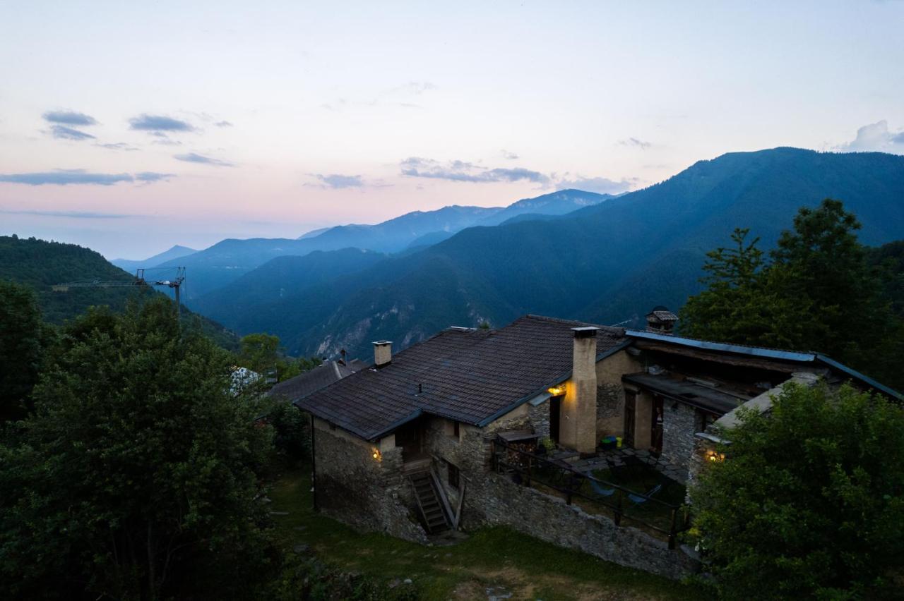 Rota D'Amont Bed & Breakfast Stroppo Dış mekan fotoğraf